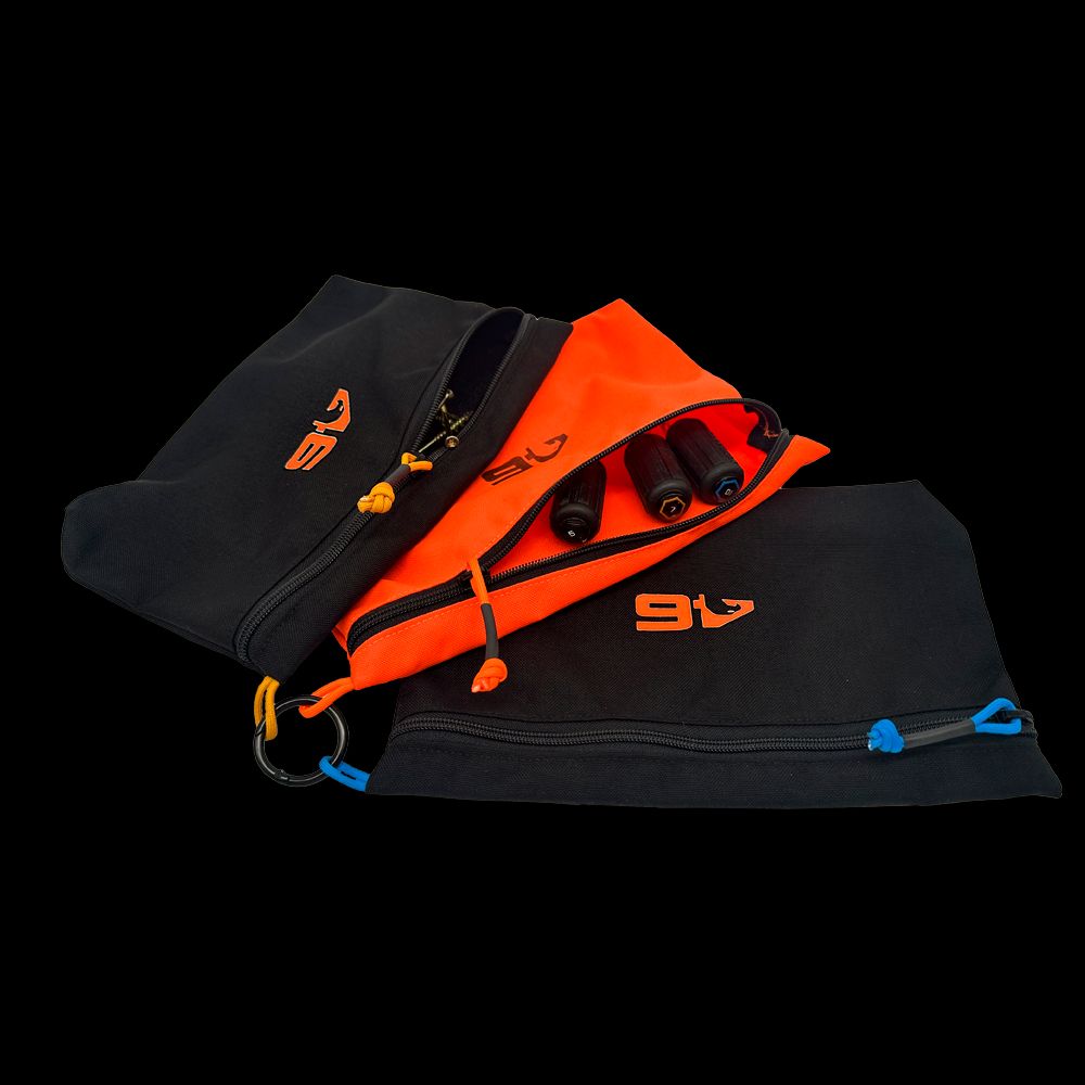 ATLAS46 Hi-Viz 1000D Multi Purpose 3-Piece Pouch Set