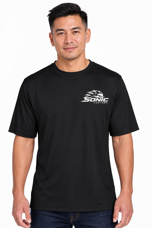 SONIC CUSTOMS Men's Zone Performance T-Shirt