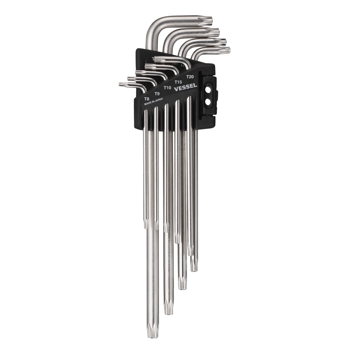 VESSEL Tamper-proof TORX Wrench 9PC.