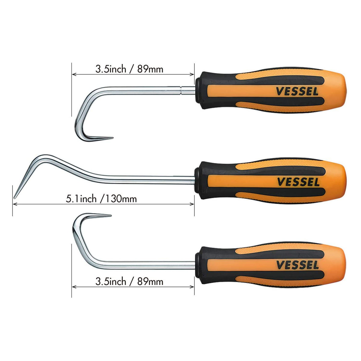 VESSEL MEGADORA Hose Remover 3PC. Set