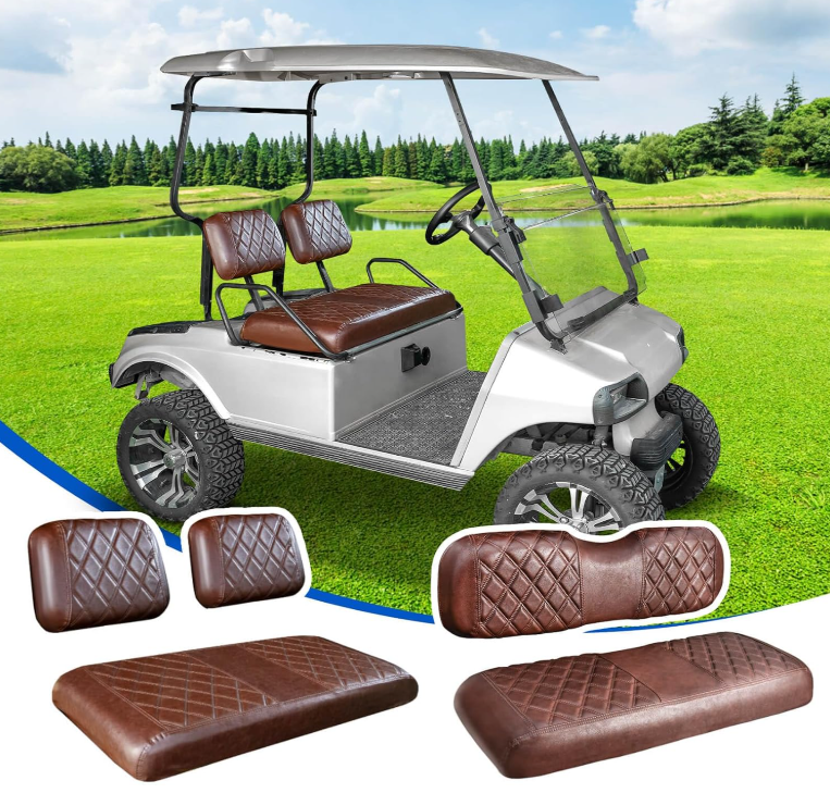 Seat Covers 4 Piece Front & Rear Seat Vinyl - Universal Fit