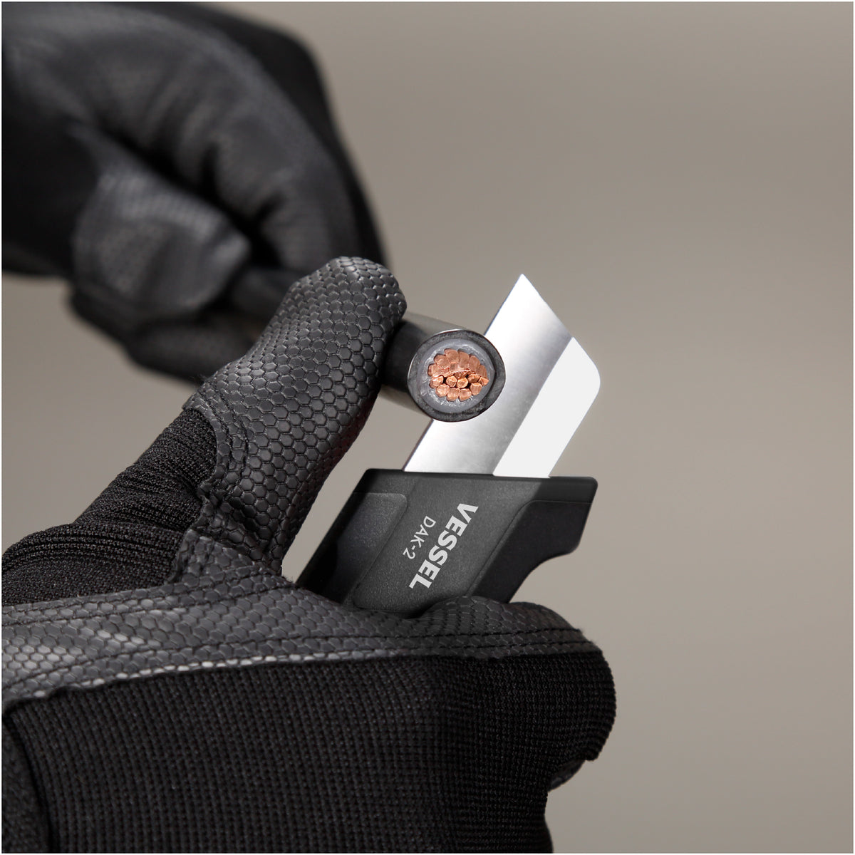 VESSEL Adjustable Electrician Knife