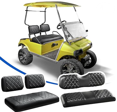 Seat Covers 4 Piece Front & Rear Seat Vinyl - Universal Fit