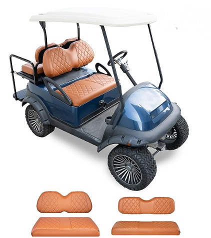 Seat Covers 4 Piece Front & Rear Seat Vinyl - Universal Fit