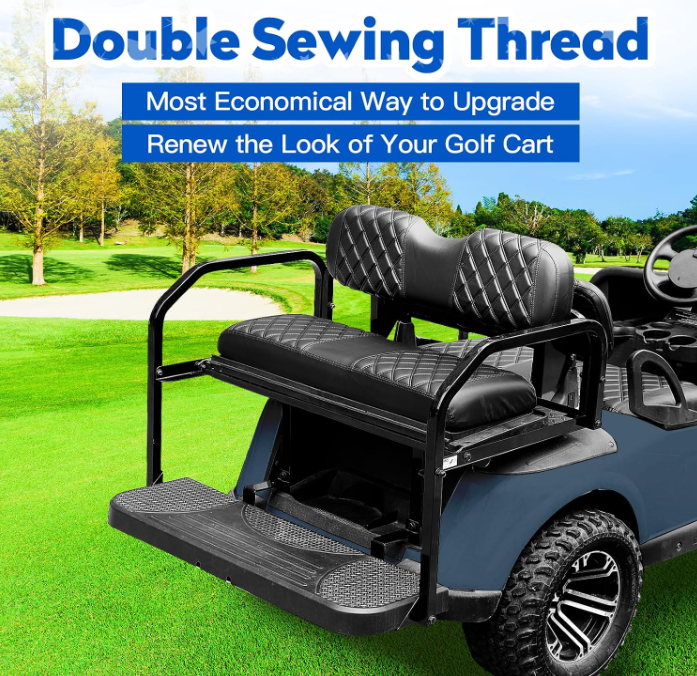 Seat Covers 4 Piece Front & Rear Seat Vinyl - Universal Fit
