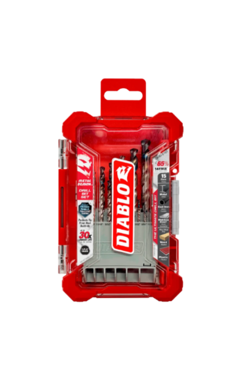 Diablo 15 pc Metal Demon™ Drill Bits Set