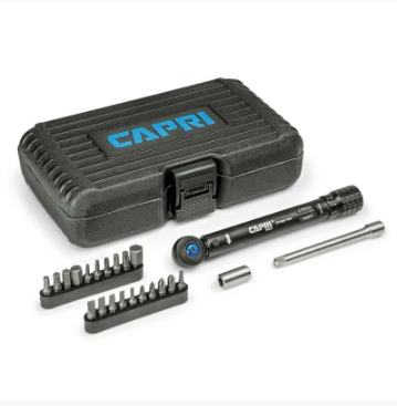 1/4″ Drive Mini Torque Wrench Set, 30-140 in-lb