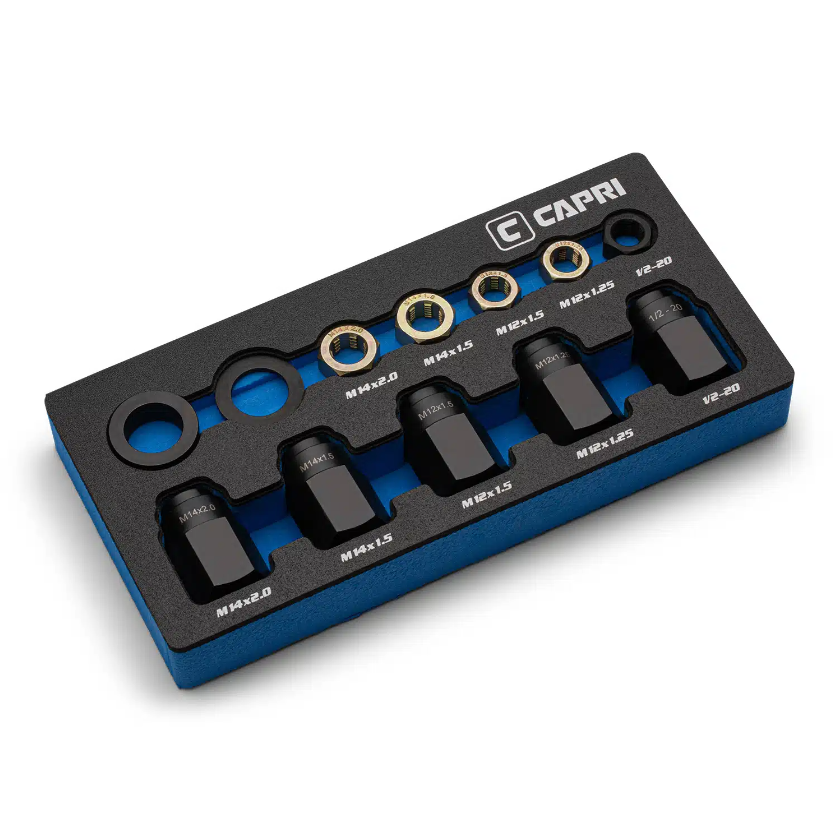 12-Piece Wheel Stud Installer Kit with Mechanics Tray