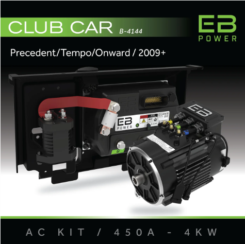 450A + 4kW Club Car Precedent/Tempo/Onward 2009+