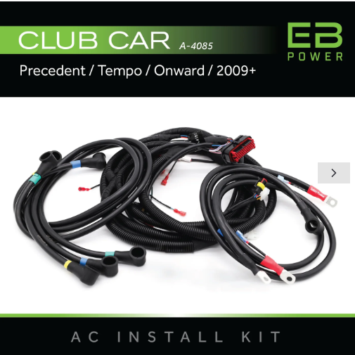 450A + 4kW Club Car Precedent/Tempo/Onward 2009+