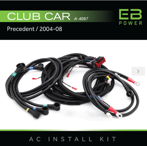 EB Power AC Kit / 450A + 4kW / Club Car Precedent / 2004-08