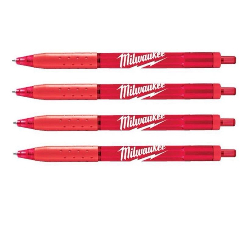 Milwaukee Pen - Black Ink- Pack of 4