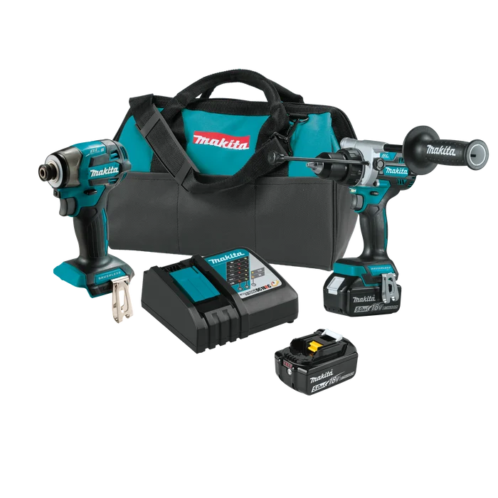 Makita 18V LXT® Brushless 2 Pc. Combo Kit (Factory Reconditioned)