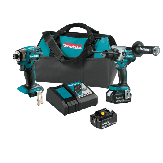 Makita 18V LXT® Brushless 2 Pc. Combo Kit (Factory Reconditioned)