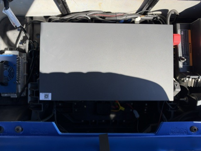Custom 2009 EZ-GO RXV 4-Passenger Blue Golf Cart