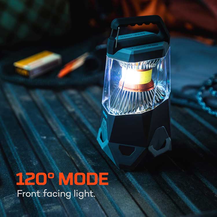 NEBO GALILEO 1000 Lumen Rechargeable Battery / D Cell Hybrid Lantern