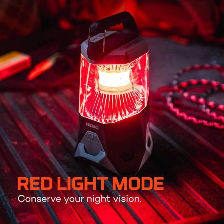 NEBO GALILEO 1000 Lumen Rechargeable Battery / D Cell Hybrid Lantern